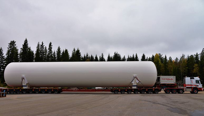 natural gas storage tank