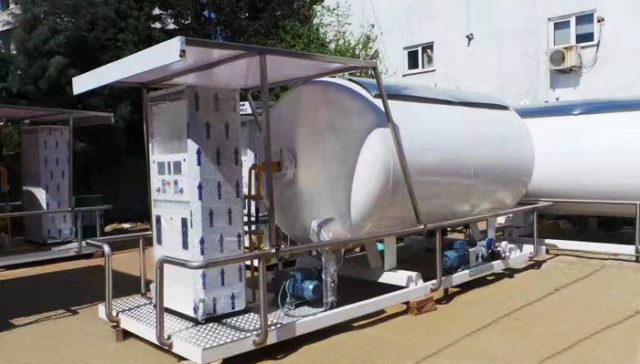 LPG skid-mounted filling stations