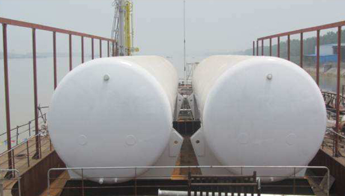 pressure vessel storage tank