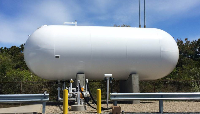 LPG storage tank Inspection process