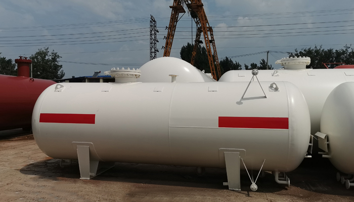 liquefied petroleum gas storage tanks