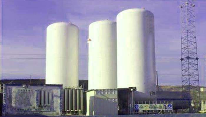 LNG tank pressure regulation process