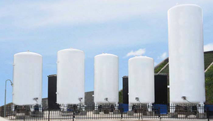 Precautions for liquid nitrogen tank
