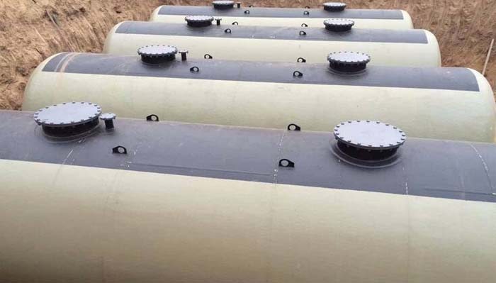 Gas station unloading process