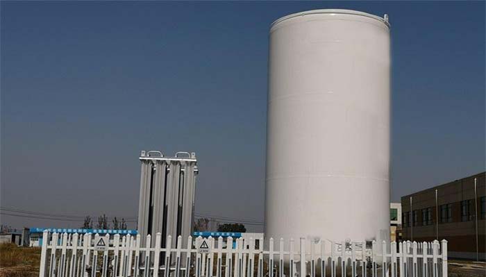 carbon dioxide cryogenic storage tank