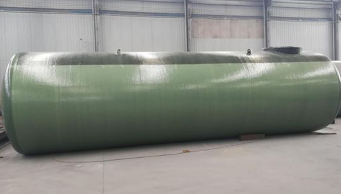 underground double-layer oil tank