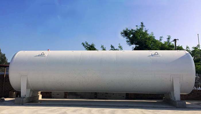 protection system of LNG cryogenic storage tank 