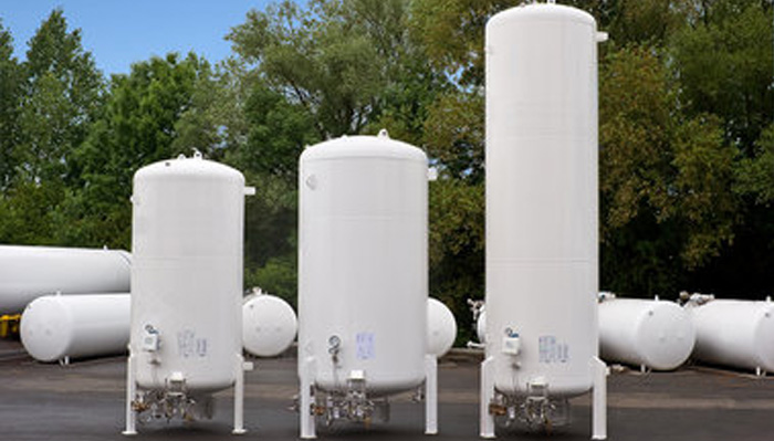 liquid oxygen storage tank