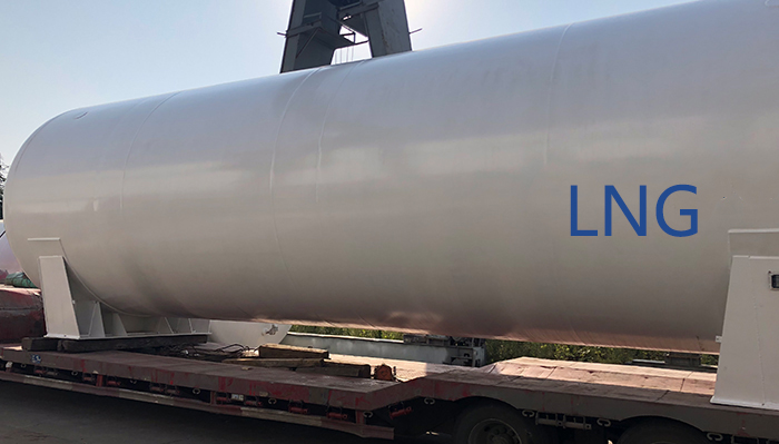 LNG storage tanks