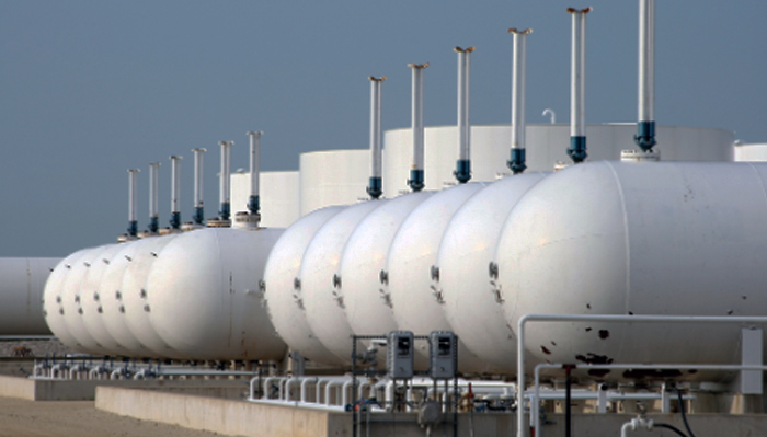 pressure vessel storage tank