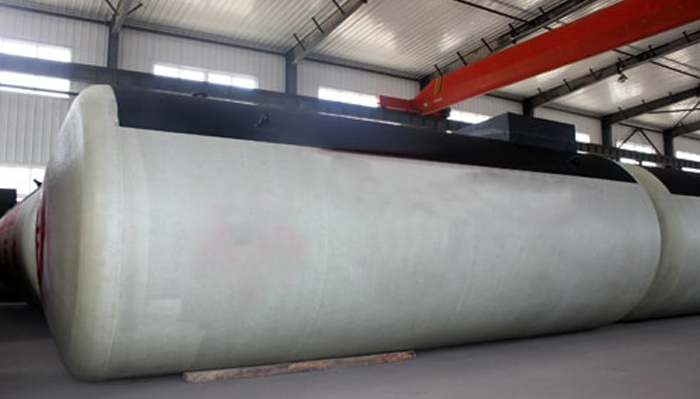 SF double-layer tank pressure test