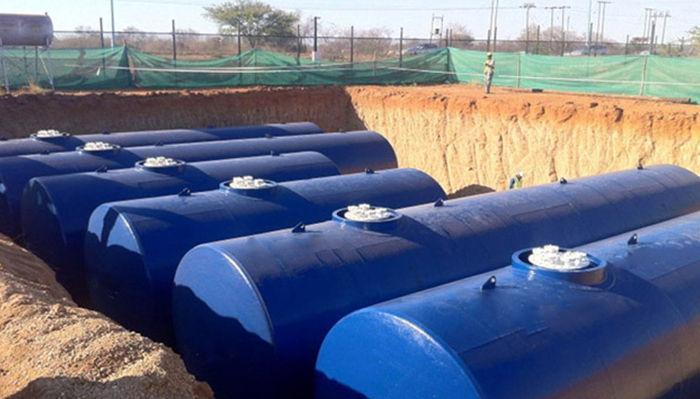 double-layer underground storage tanks