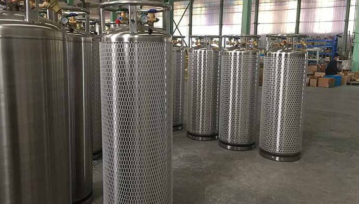 Dewar filling process