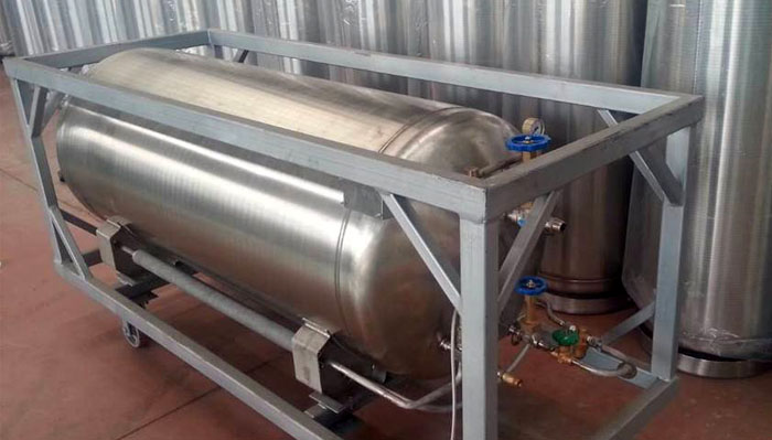 liquid oxygen dewar Precautions