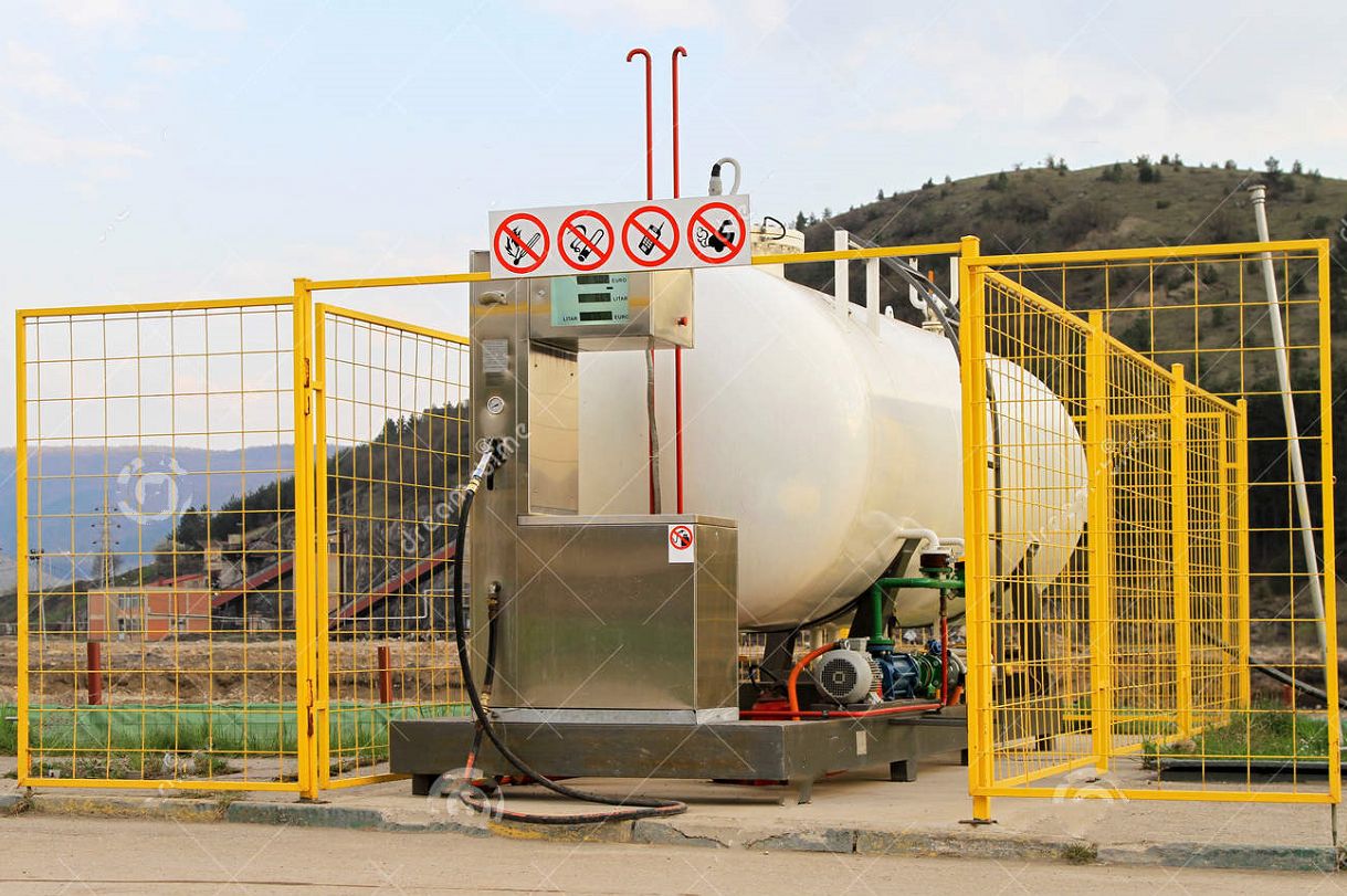 lpg service station