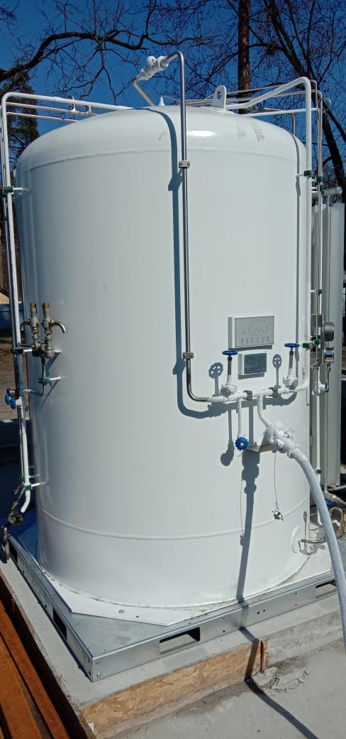 5 cubic meter liquid oxygen micro bulk storage tank