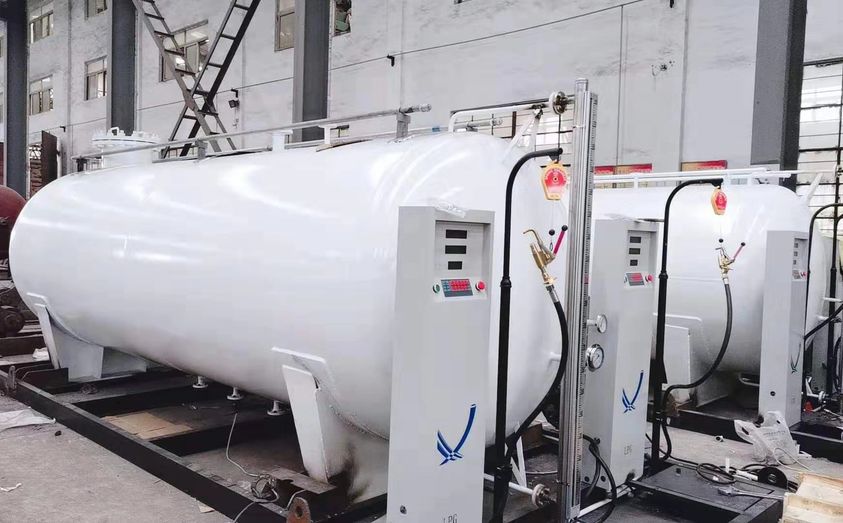 2.5Ton LPG skid mounted station