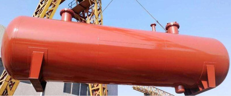 Buried underground LPG cooking gas tank