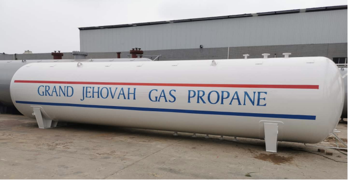 Alloy steel Surface LPG propane gas storage tank