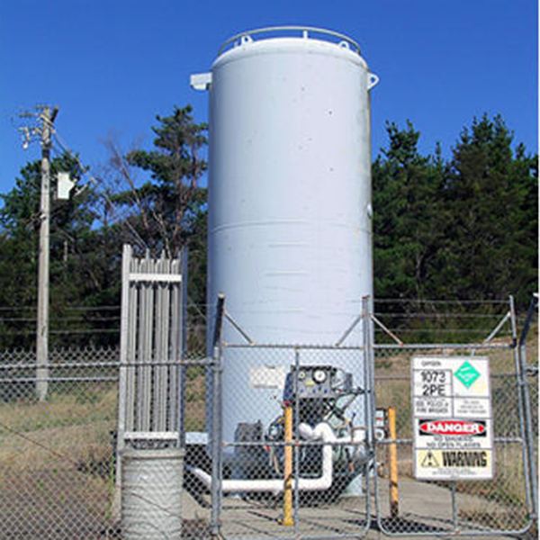 liquefied oxygen tank tank