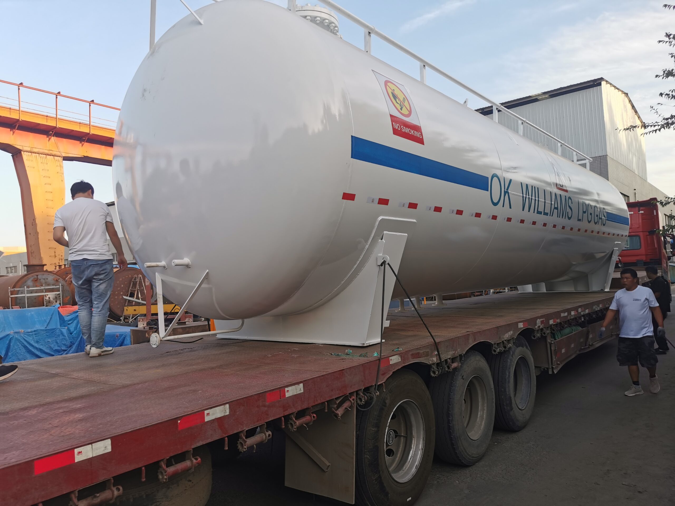 LPG լցոնման մեքենայի անվտանգություն.