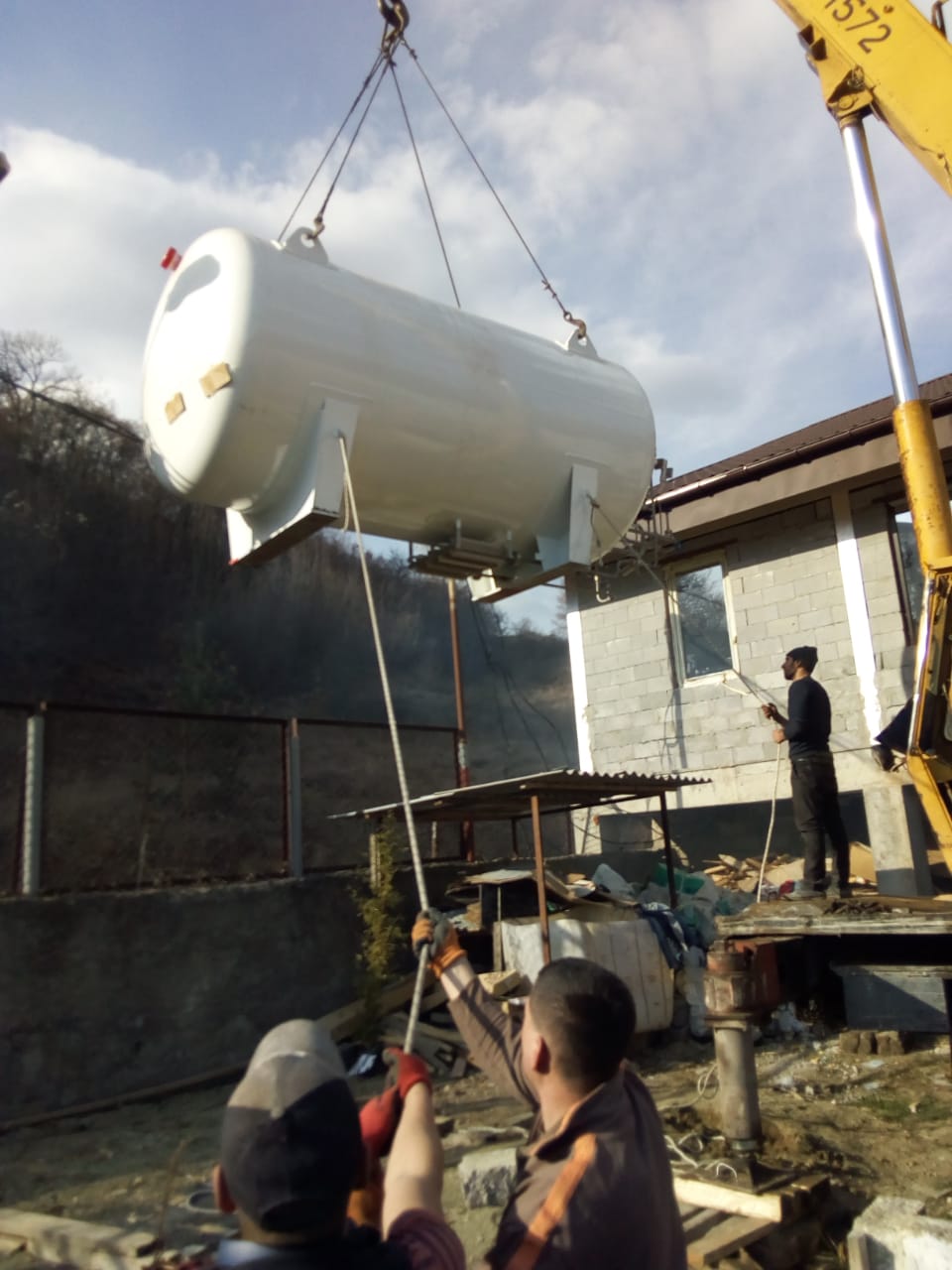 20m3 Vertical Liquid Argon Tank