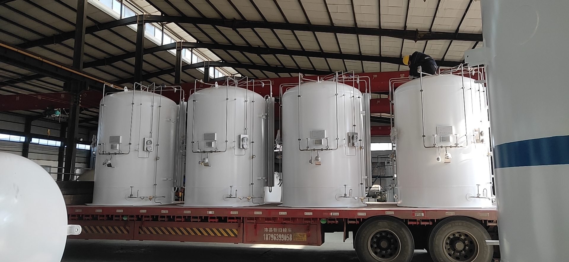Microbulk tank for LOX