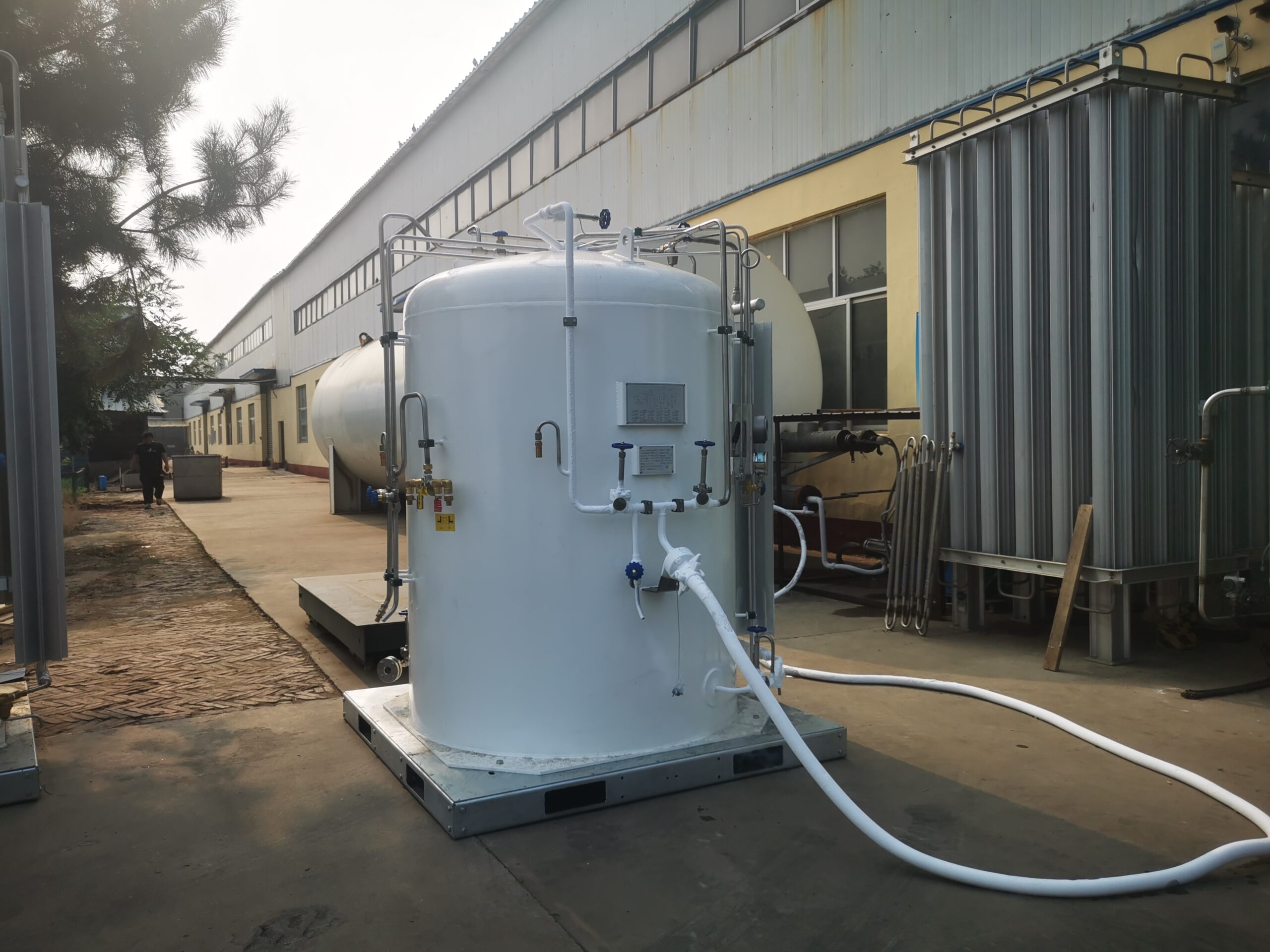 2m3 micro bulk oxygen tank