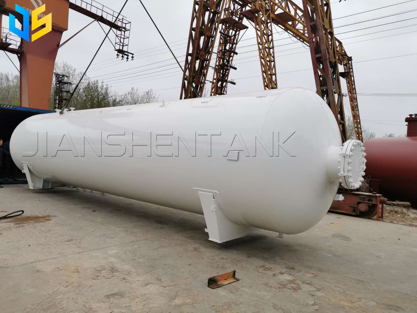 30tons 60m3 Lpg Gas Storage Tank