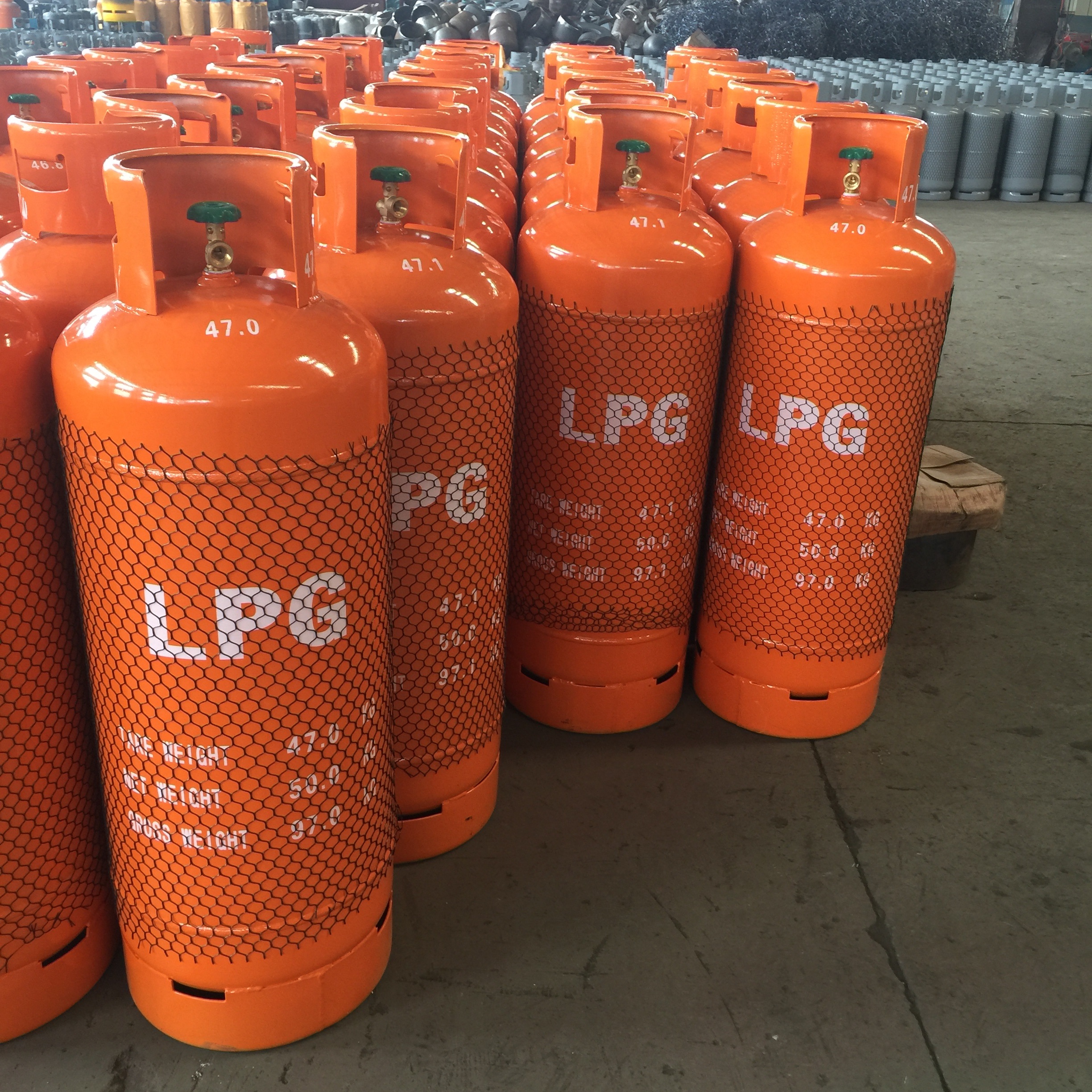 LPG cooking gas household cylinders