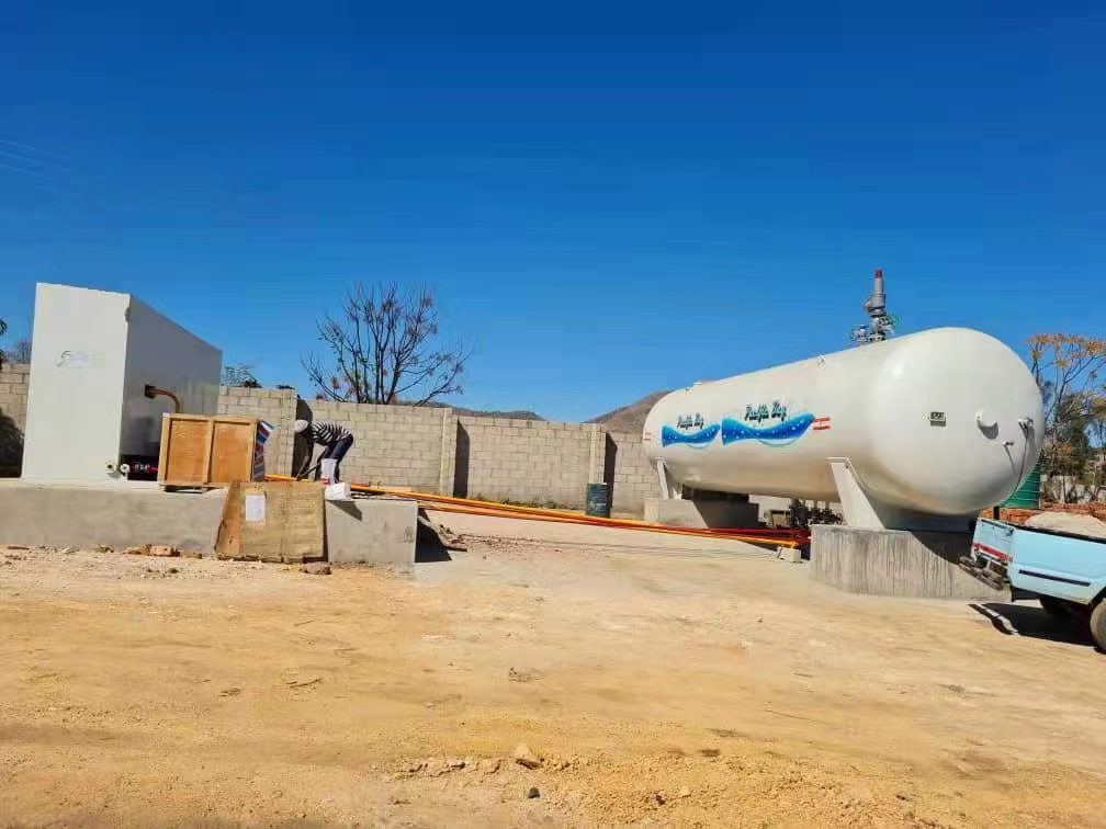 LPG պահեստային բաք LPG կայարանի համար