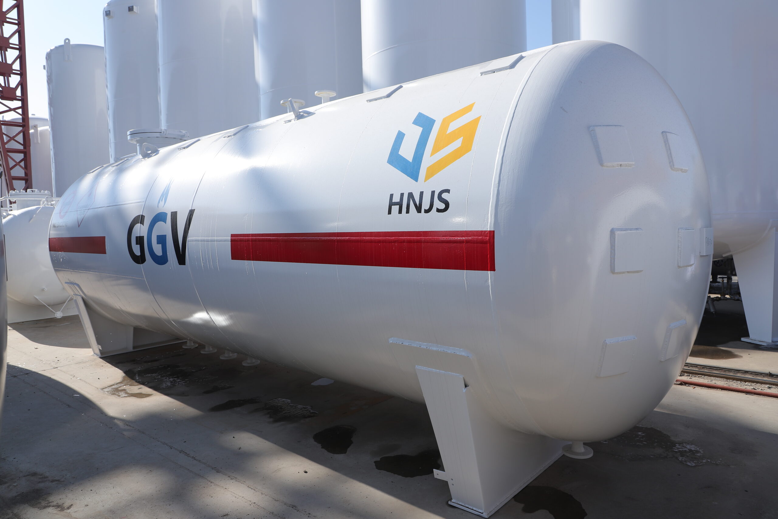 LPG storage tank quality test