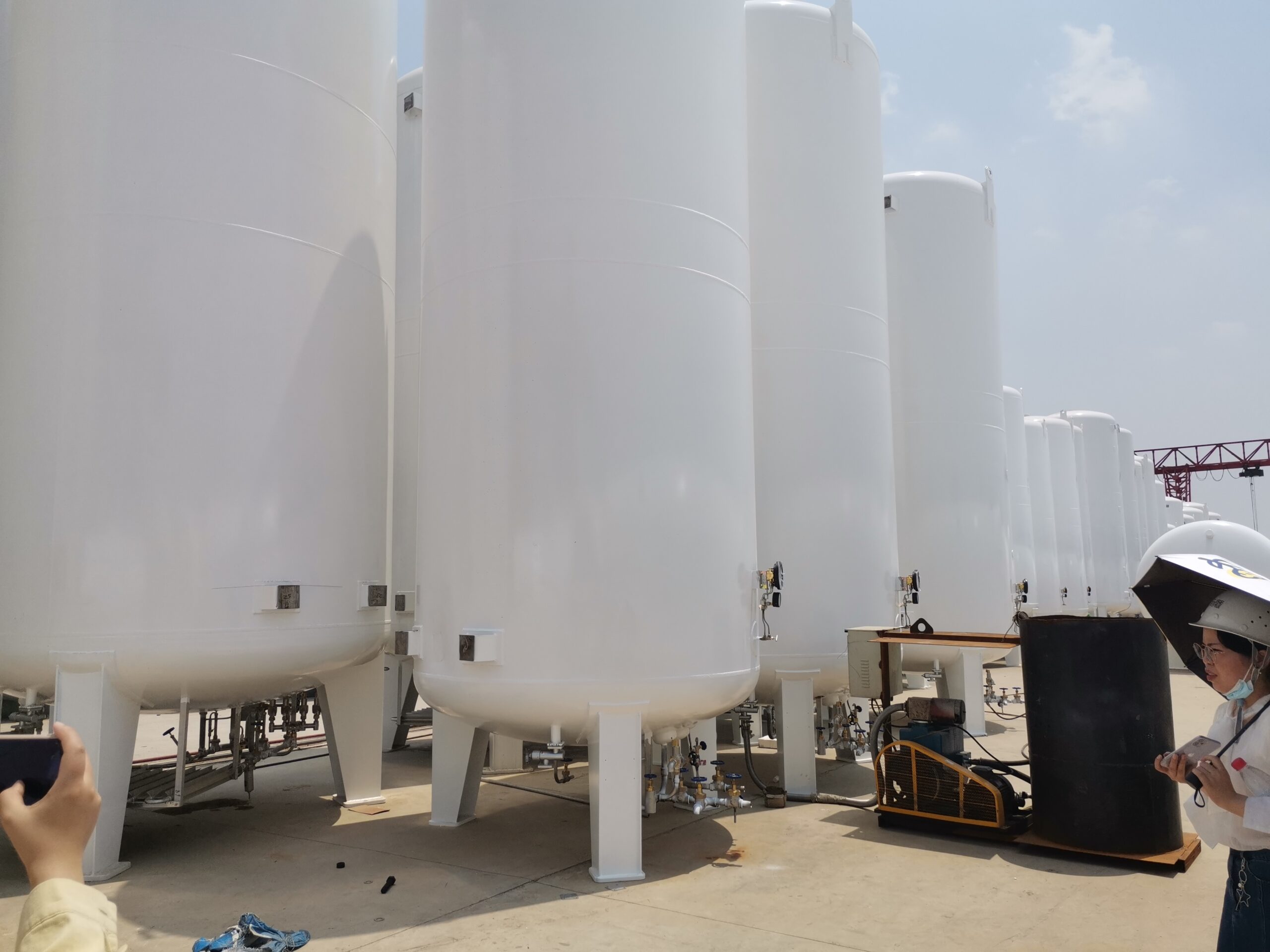 5 cbm Liquid oxygen storage tank