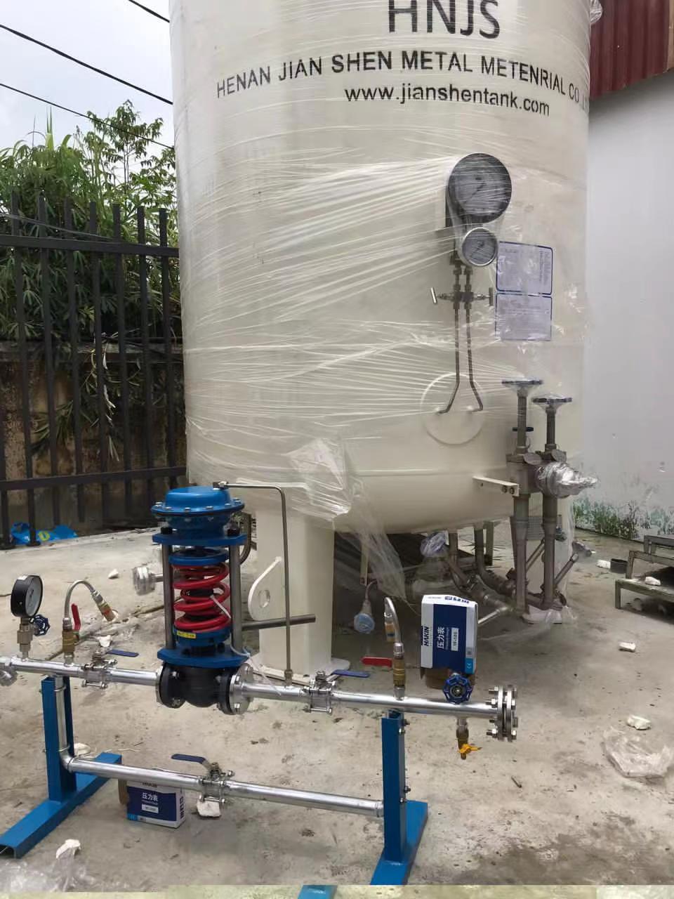 5m3 vertical oxygen tank