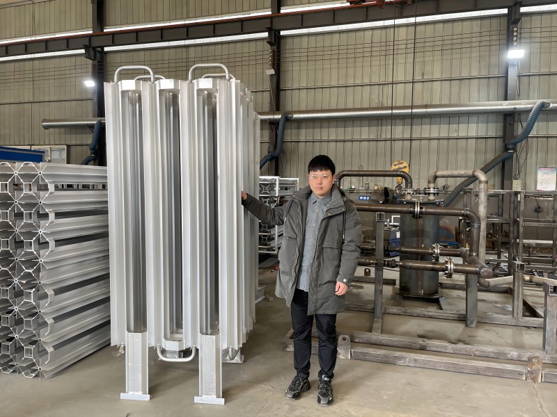 Air-temperature vaporisers for Oxygen, Argon, Nitrogen, Carbon dioxide, Liquid nature gas