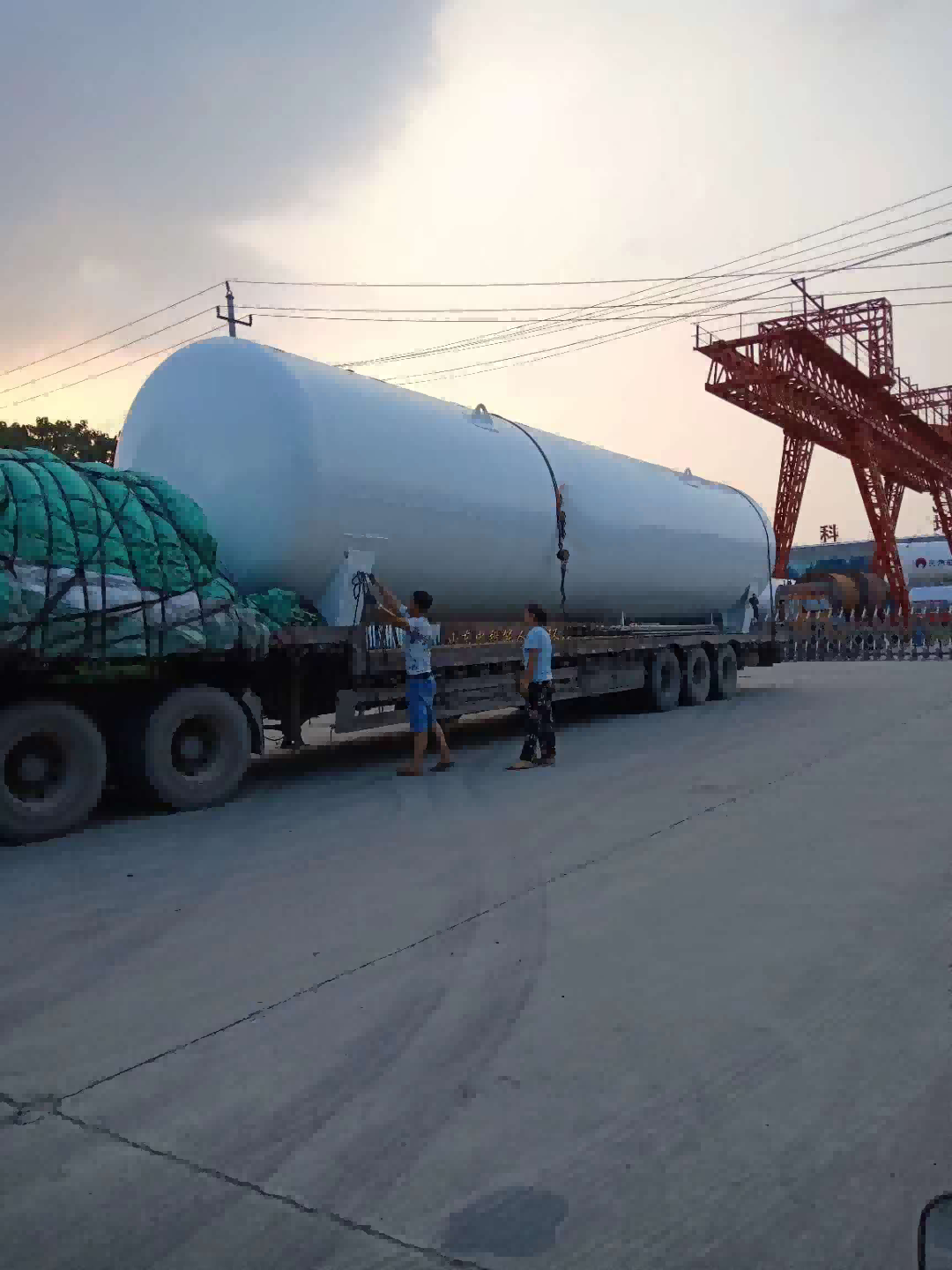 Convenient operation LNG cryogenic storage tank for sale