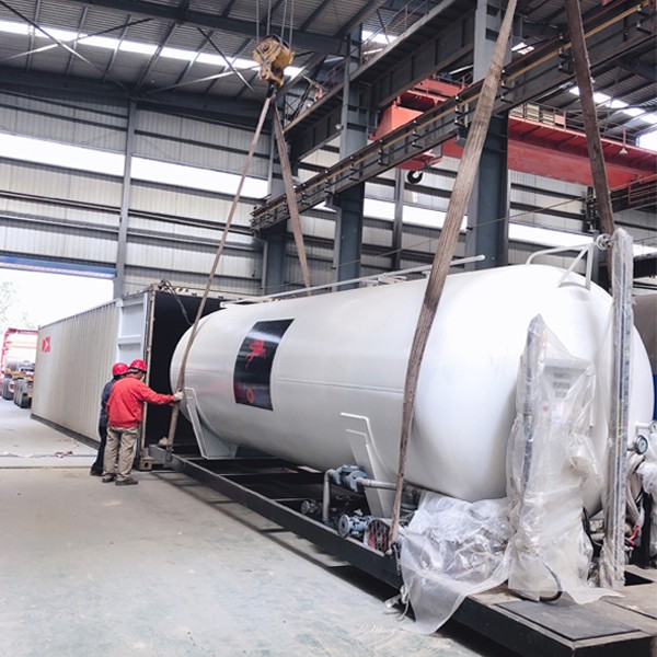 new trend of the  new  LPG skid plant in China