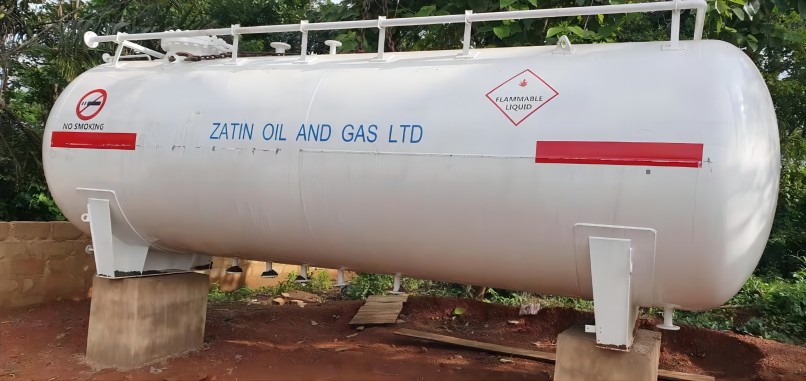 20m³ LPG gas tank in Lagos, Nigeria, Made by China manufacturer
