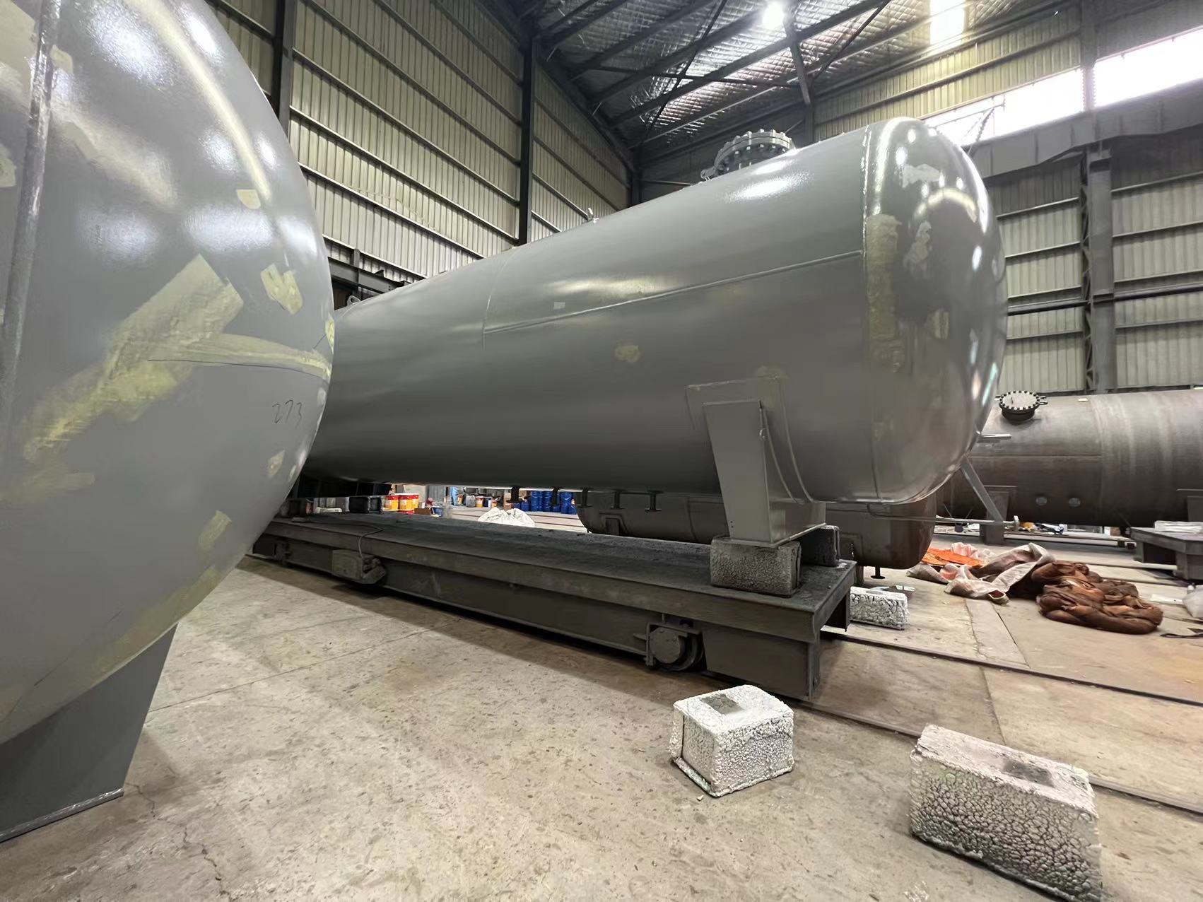 LPG storage tank used for filling cylinders