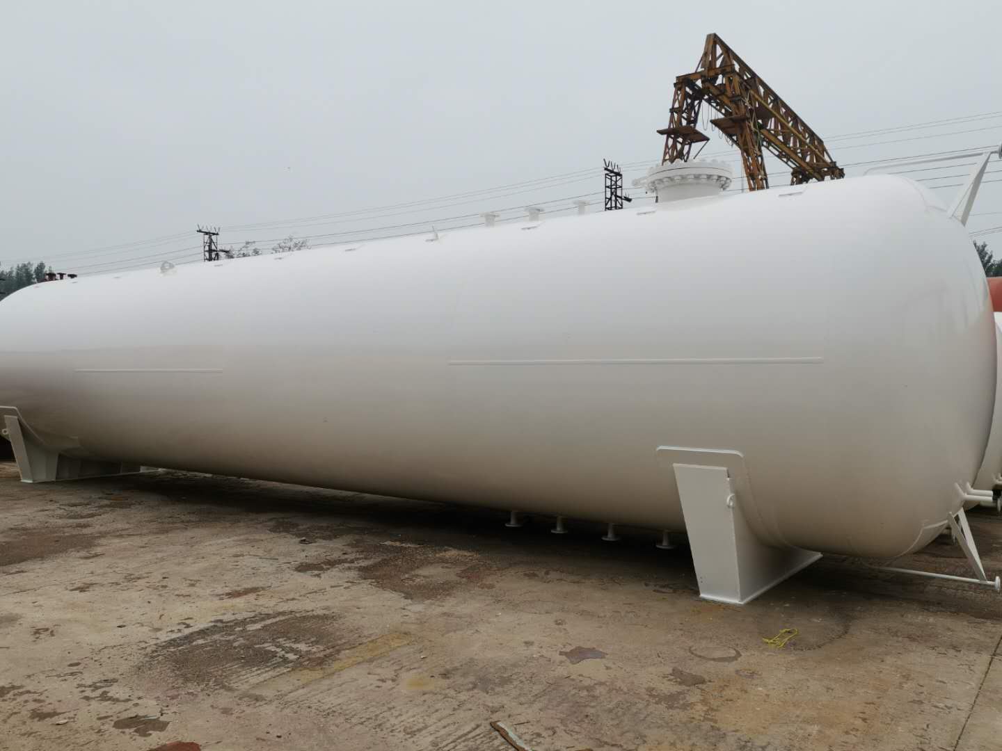 100 cubic liquefied gas storage tank for liquefied gas station