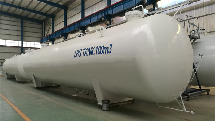 LPG storage skid tank