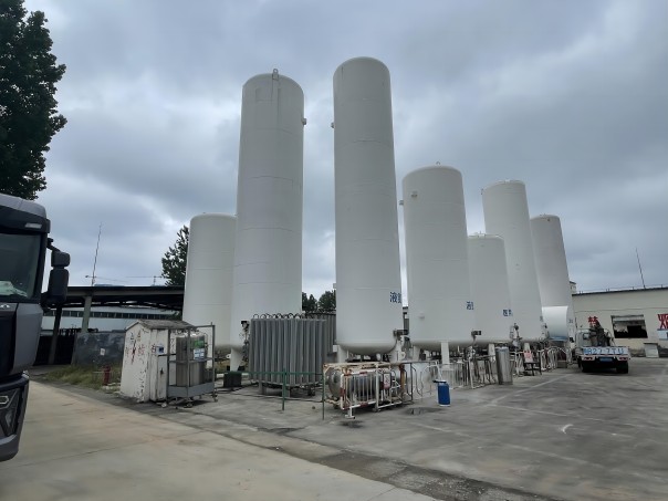 Industry gas filling station of Lox LAr LCO2 LNG