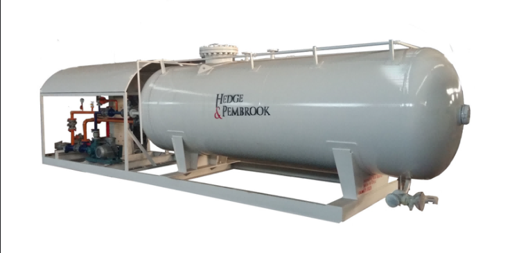 LPG skid