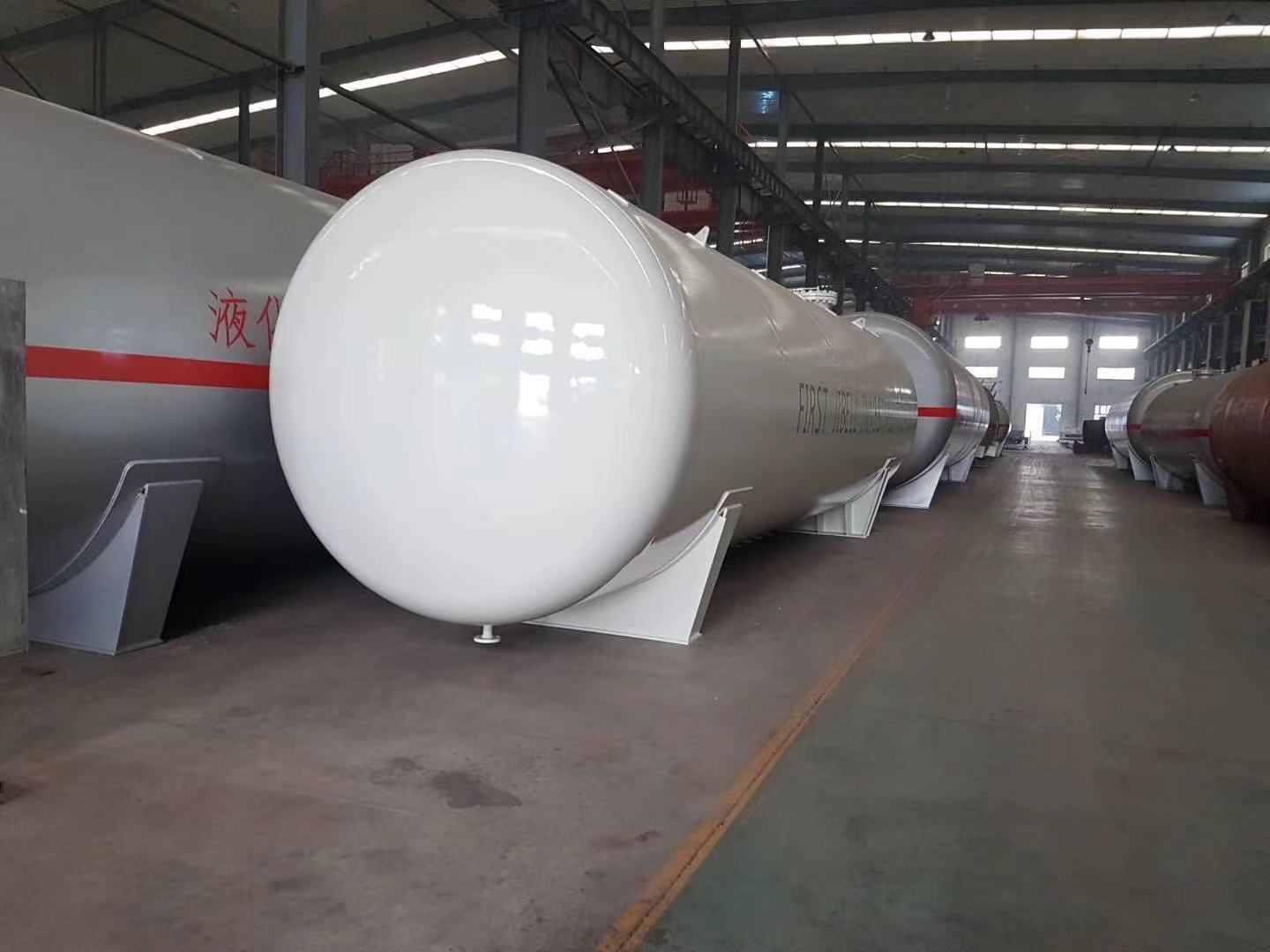 Details of LPG storage tank