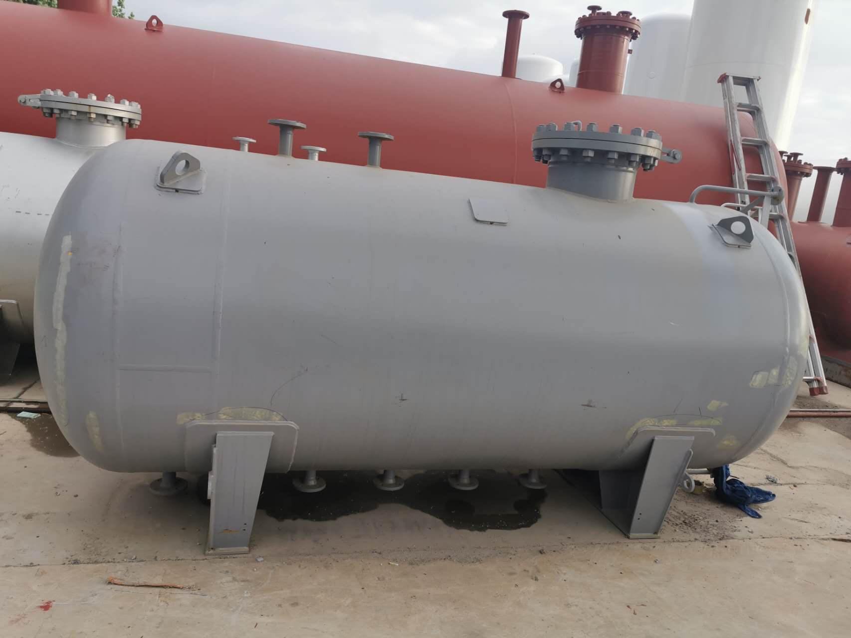 Safe use of LPG storage tanks