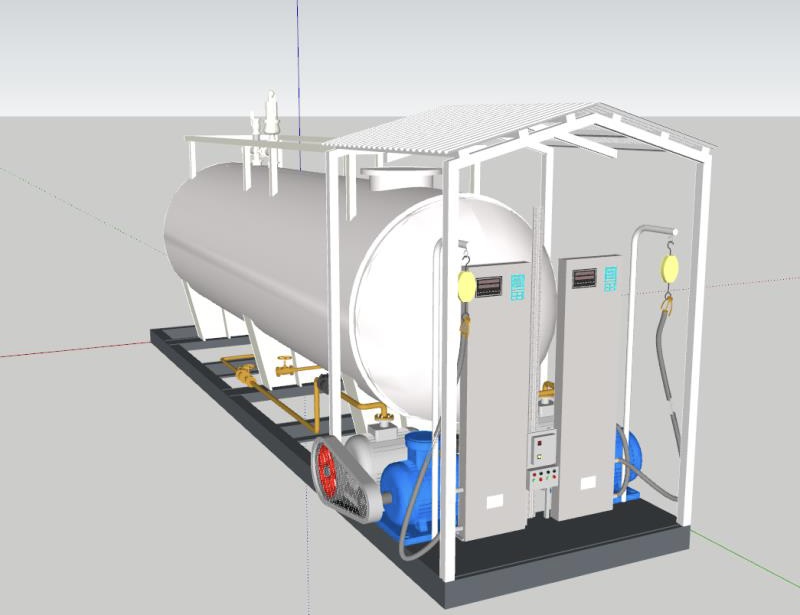 LPG Skid բեռնման կայանի հիմնական պարամետրերը.