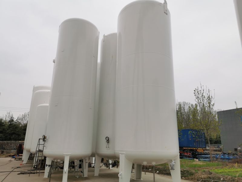 5m3 cryogenic liquid oxygen storage tank