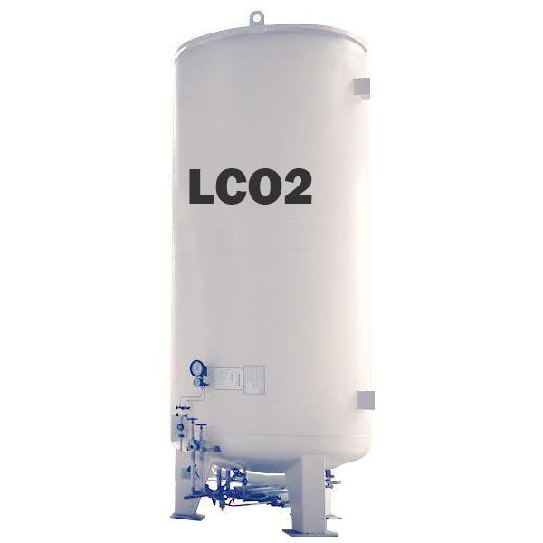cryogenic liquid CO2 storage tank