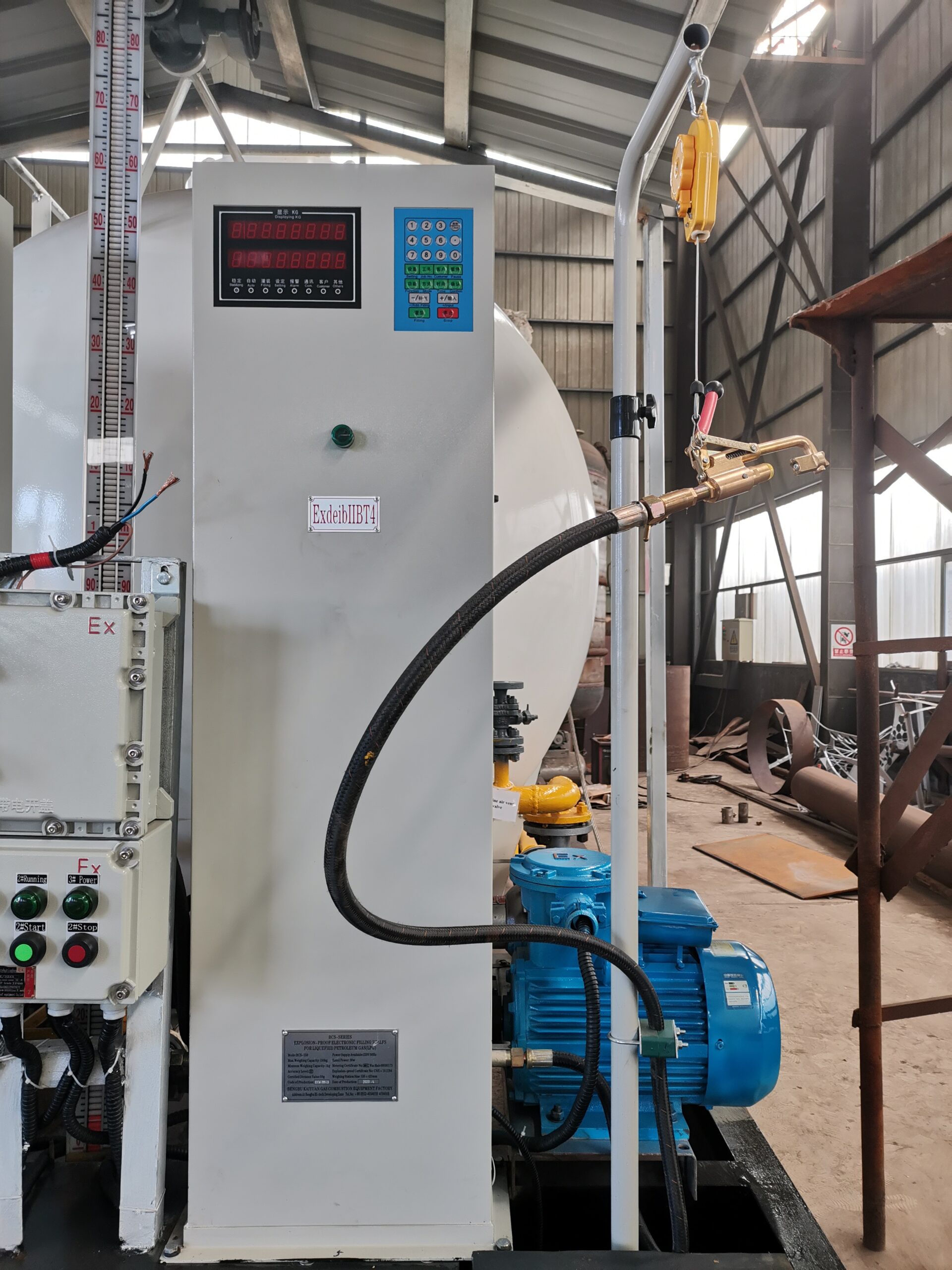 LPG is used as vehicle fuel