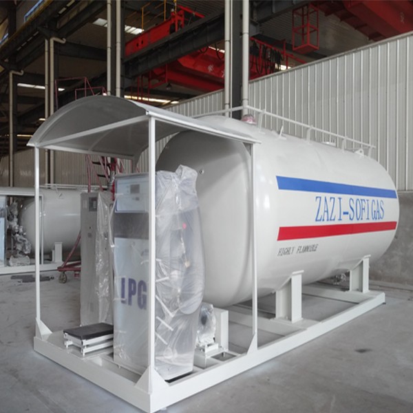 LPG station pipeline flushing qualified